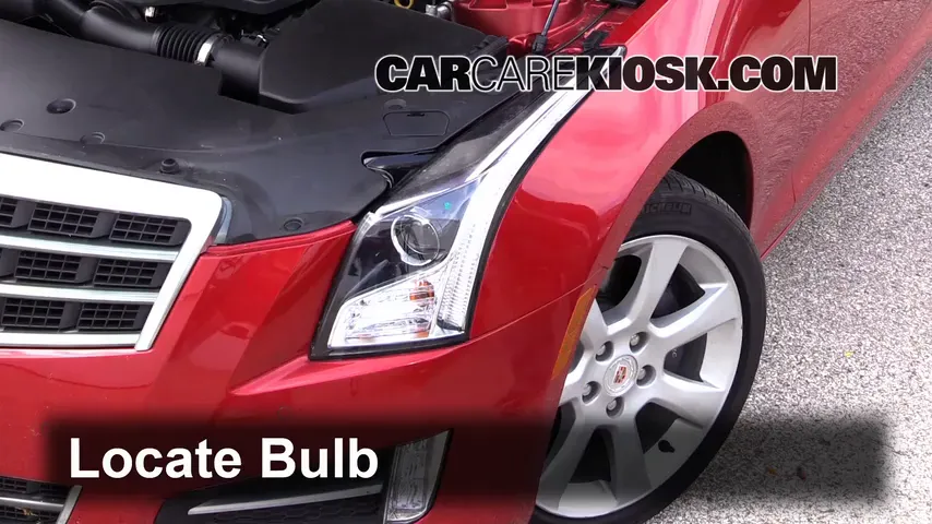 2013 Cadillac ATS Performance 3.6L V6 FlexFuel Lights Turn Signal - Front (replace bulb)